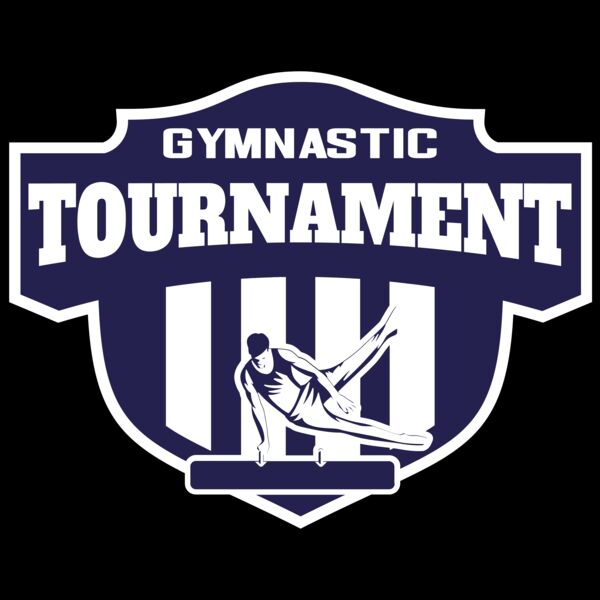 Gymnastic Tournament logo template Thumbnail